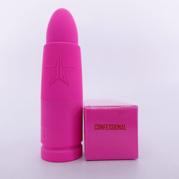 Jeffree Star Velvet Trap Lipstick Confessional Hot Red New - Picture 3 of 10